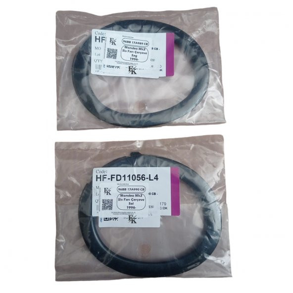 Ford Mondeo Sis Far Lamba Kiti Mercekli Çerçeveli Sağ Sol 1996-2001 Mk2 - Resim 12