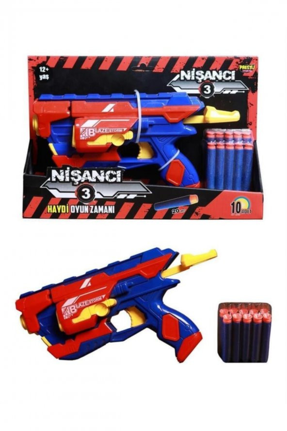 Soft Mermi Atan Nişancı Oyuncak Silah