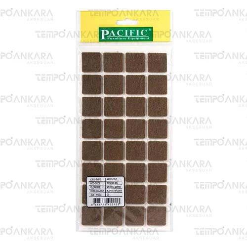 PACİFİC KAHVERENGİ YAPIŞKANLI KEÇE (25MM x 25MM)