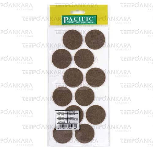 PACİFİC KAHVERENGİ YAPIŞKANLI KEÇE (Ø 40MM)