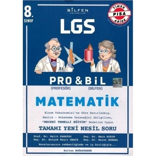 BİLFEN 8.SINIF LGS PROBİL MATEMATİK YENİ NESİL SORU