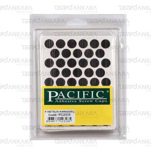PACİFİC YAPIŞKANLI TAPA PARLAK METALİK KARAAĞAÇ (14MM)