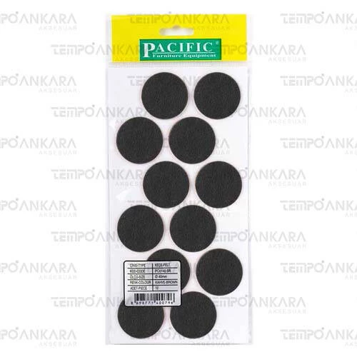 PACİFİC SİYAH YAPIŞKANLI KEÇE (Ø 40MM)