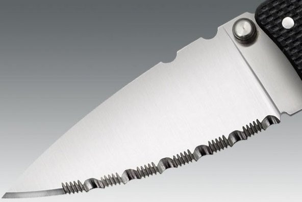 COLD STEEL HOLD OUTIII SERRATED CAKI(MEDIUM) - 2