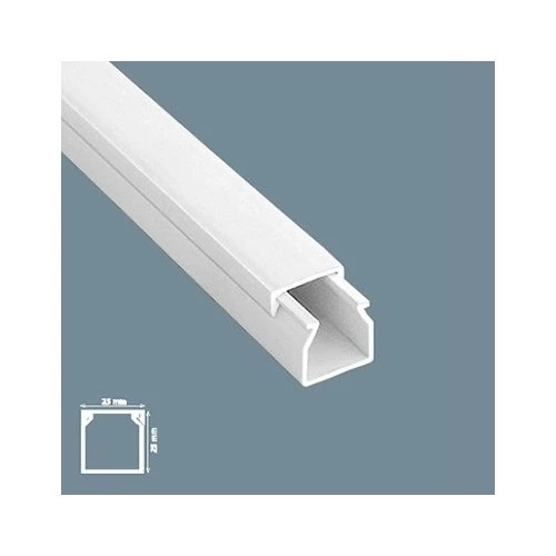 Mutlusan 25X25 Yapışkanlı Kablo Kanalı 100 Metre