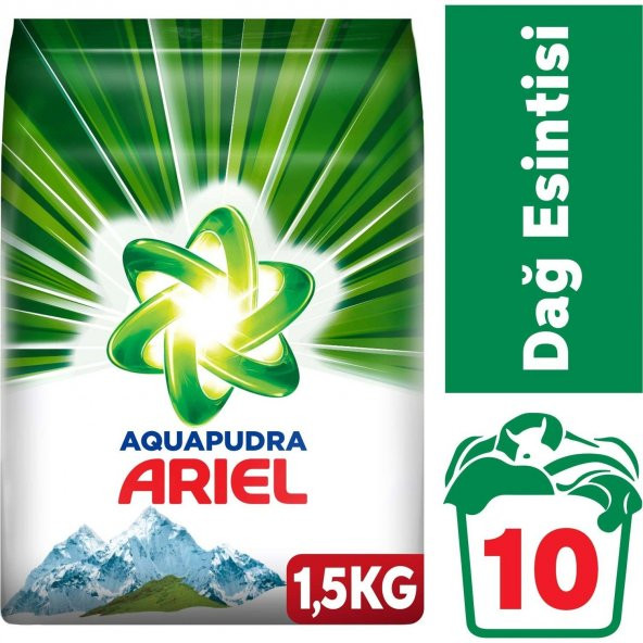 Ariel Dağ Esintisi 1.5 Kg Toz Çamaşır Deterjanı