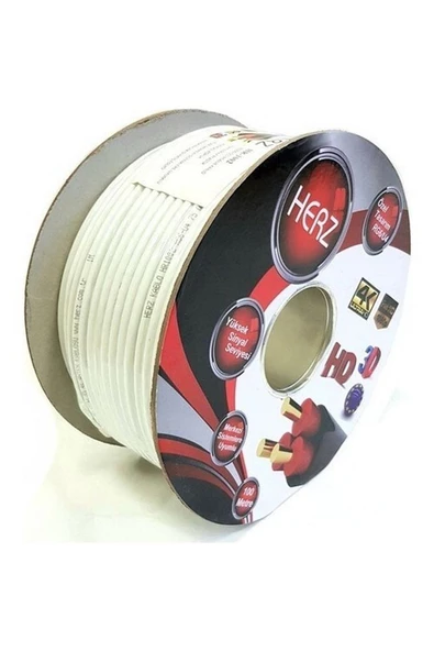 Rg6u4 Uydu Anten Kablosu 100metre 48tel - 3