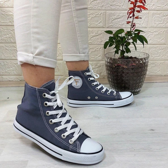 Fiyra 555 Füme Uzun Unisex Sneaker Keten Spor Ayakkabı - 6