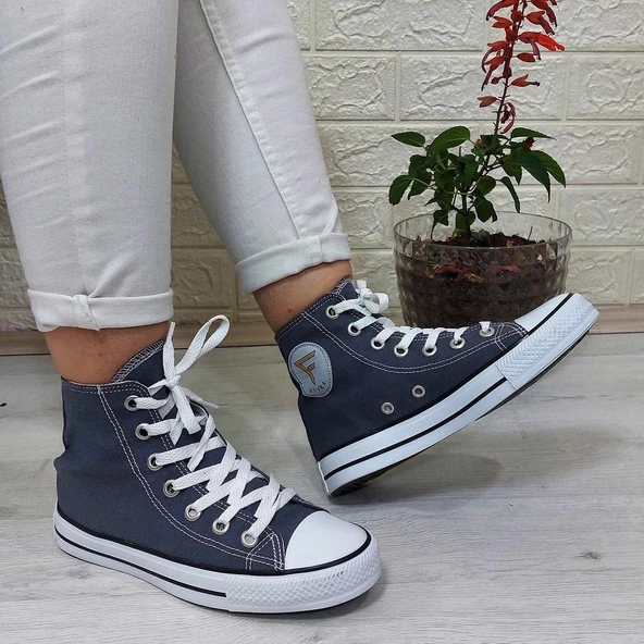 Fiyra 555 Füme Uzun Unisex Sneaker Keten Spor Ayakkabı - 3