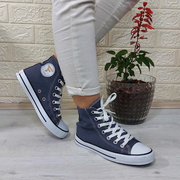 Fiyra 555 Füme Uzun Unisex Sneaker Keten Spor Ayakkabı - 4