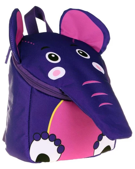 Kaukko Kids Love Purple Elephant Anaokul Çantası V6024 - 2