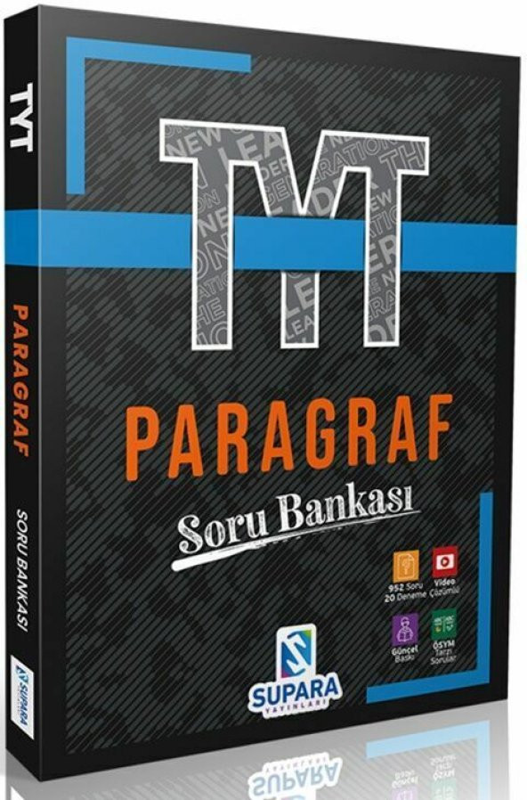 Supara Yayınları TYT Paragraf Soru Bankası - 2