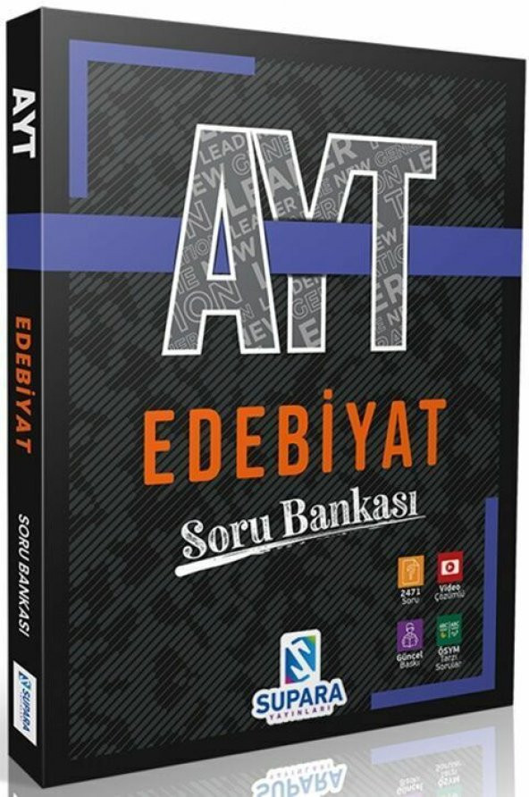 Supara Yayınları AYT Edebiyat Soru Bankası