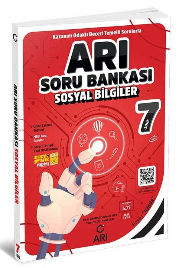 7. Sınıf Sosyal Bilgiler Soru Bankası Arı Yayıncılık