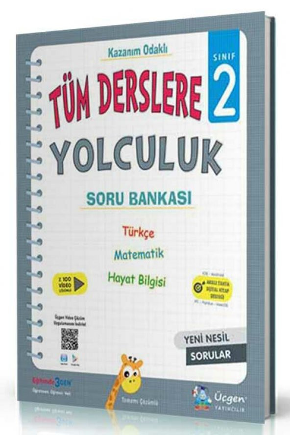 2. Sınıf Tüm Derslere Yolculuk Soru Bankası Üçgen Akademi Yayıncılık - 1