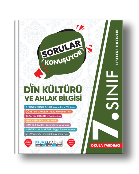 Pruva Akademi 7. Sınıf Din Kültürü ve Ahlak Bilgisi Soru Bankası - 3