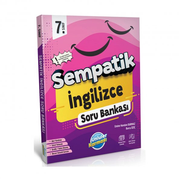 Ünlüler 7. Sınıf İngilizce Sempatik Soru Bankası Ünlüler Yayınları - 2
