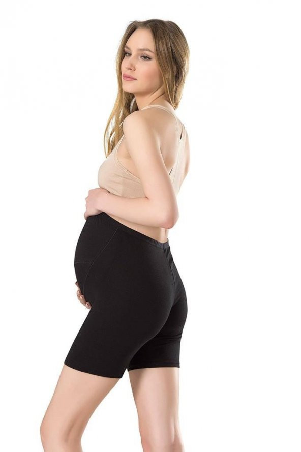 Fabony Bayan Modal Hamile Kısa Tayt 1110 - 4