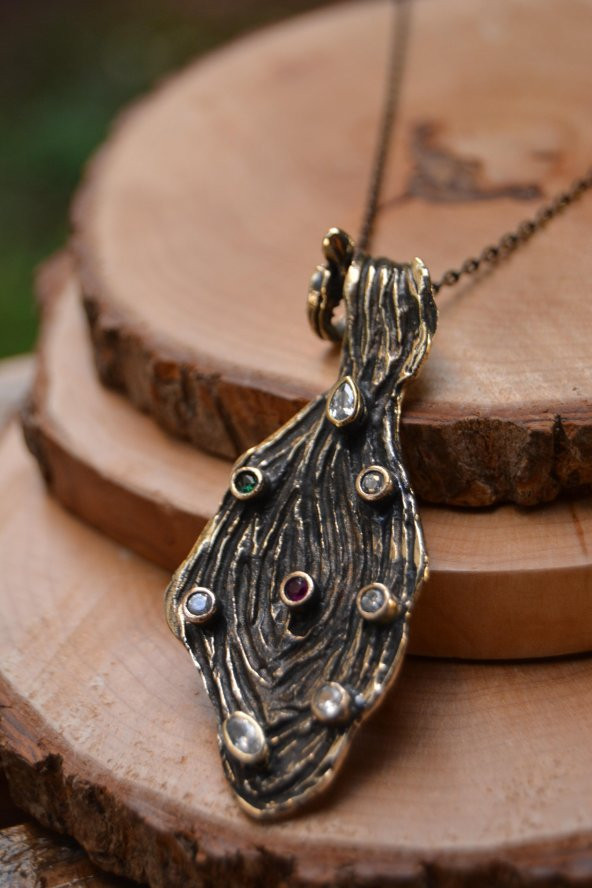 STONEAGE JEWELLERY Özel Tasarım Bayan Kolye - Resim 2