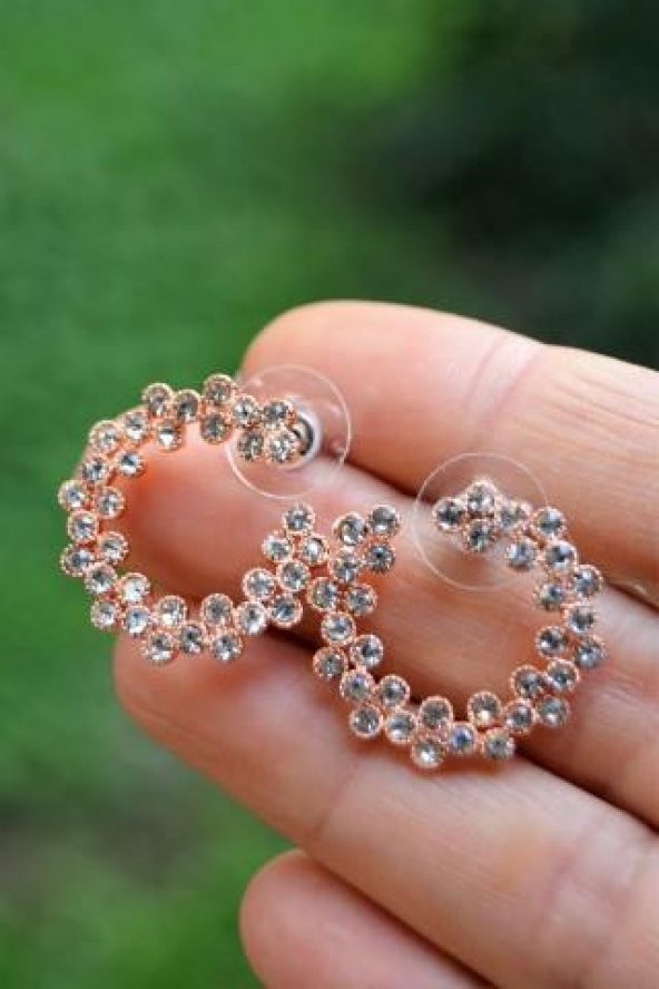 STONEAGE Halka Bayan Küpe Çivili ürün görseli