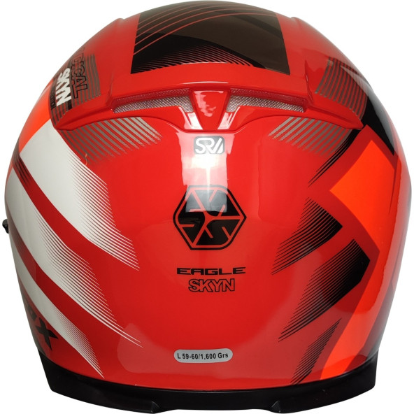 SCOYCO X507 GÜNEŞ VİZÖRLÜ KAPALI MOTOSİKLET KASKI - 4