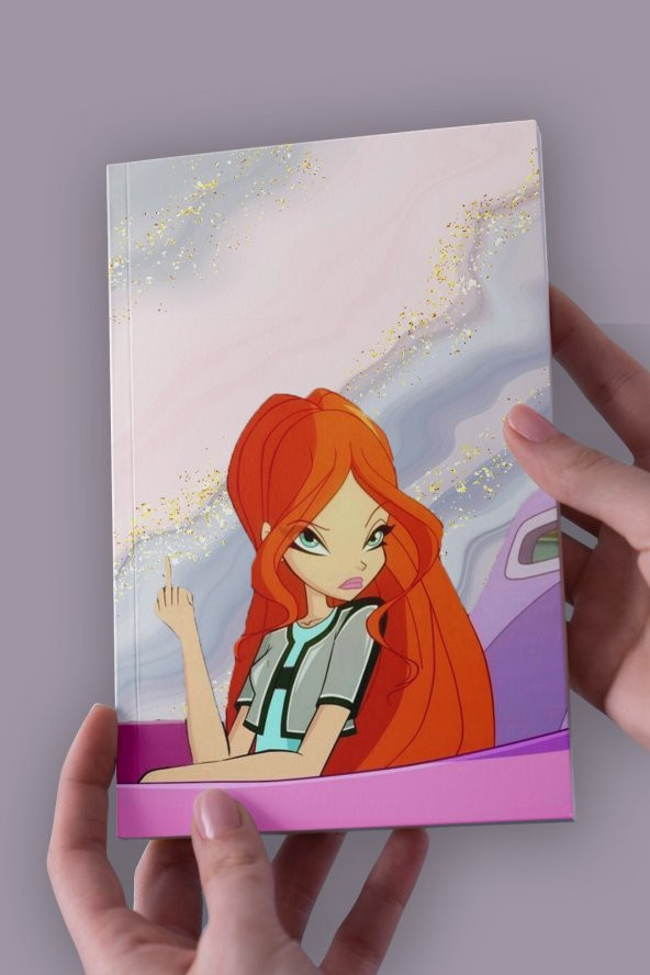 Winx Bloom B*tch A5 Çizgisiz Defter(50 Sayfa) ürün görseli