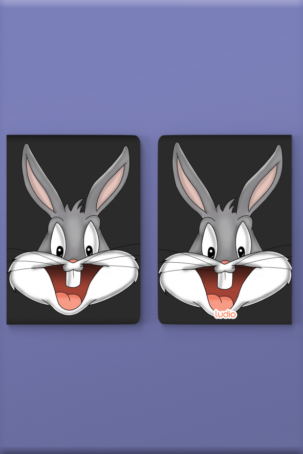 Buggs Bunny Gri A5 Çizgisiz Defter (50 Sayfa) - 2