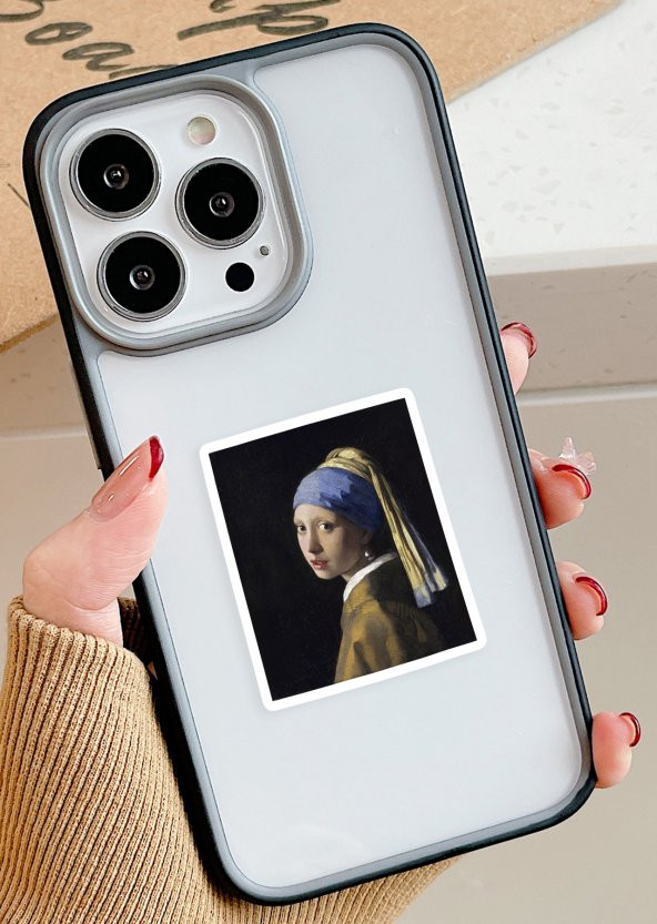 Sanat Eserleri 12li Laptop, Tablet, Cep Telefonu, Ajanda, Matara Selefonlu Hediyelik Sticker Seti - 2