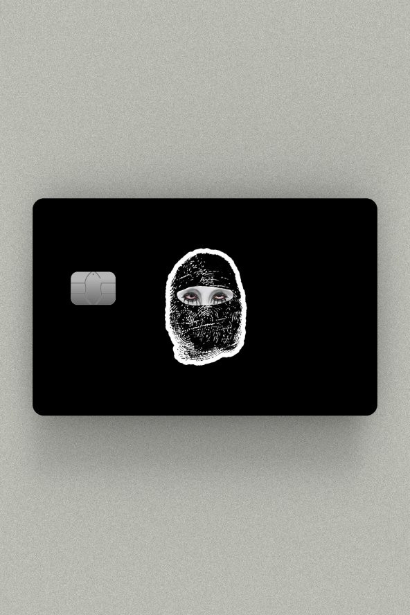 ILY ART Parmak Kadın Kredi Kartı, Akbil ve Kart Kaplama Stickerı