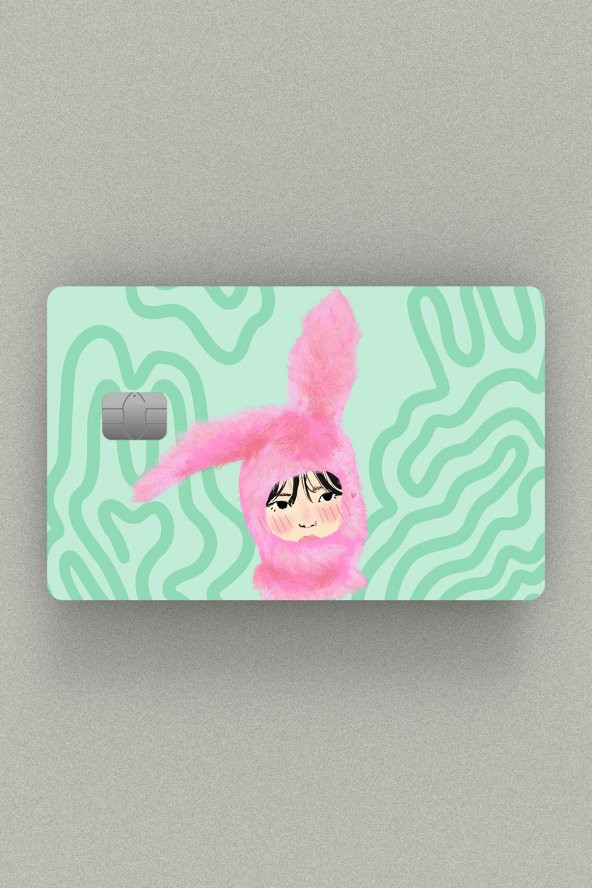 Blackpink Jennie Kredi Kartı, Akbil ve Kart Kaplama Stickerı ürün görseli