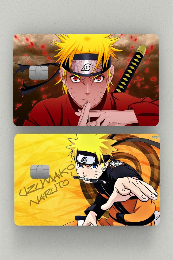 Naruto 2li Kredi Kartı & Akbil Sticker Kaplama ürün görseli