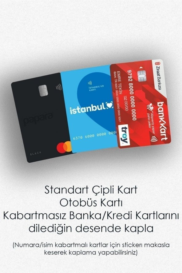 Kısmetse Olur Cansel Yetersiz Bakiyesin Kredi Kartı & Akbil Sticker Kaplama