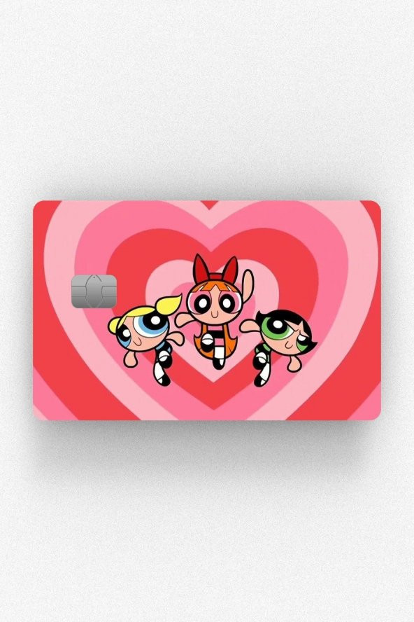 PPG Kırmızı Kalpler Çipli/Çipsiz Kart Stickerı Kaplama - 1
