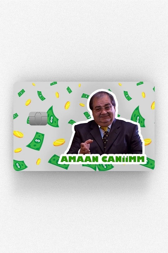 Kurtlar Vadisi İplikçi Nedim Çipli/Çipsiz Kart Stickerı Kaplama