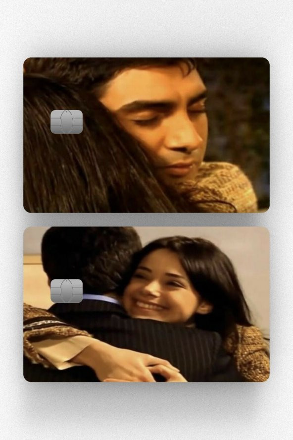 Kurtlar Vadisi 2li Polat-Elif Çipli/Çipsiz Kart Stickerı Kaplama