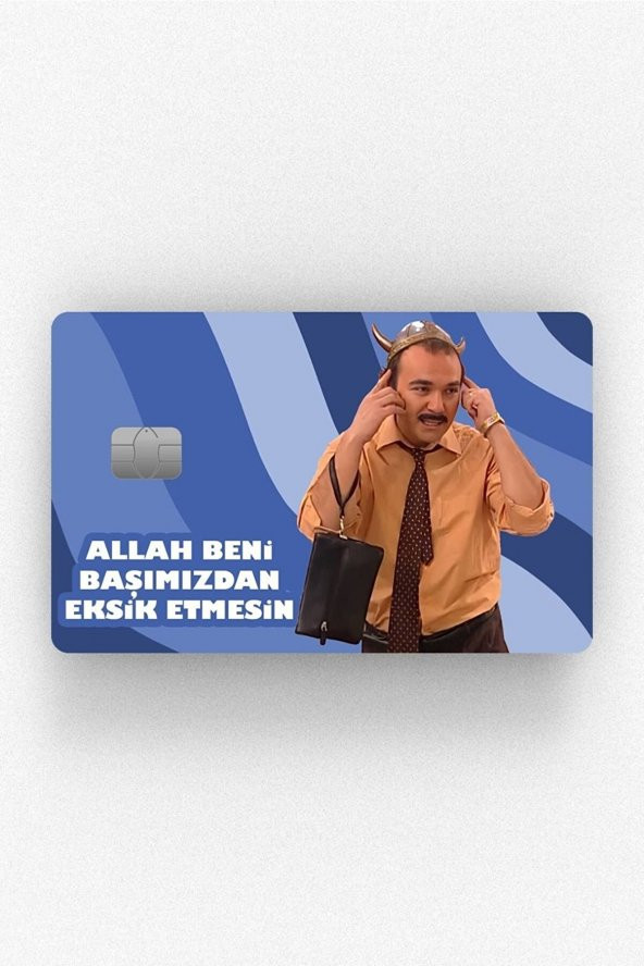 Burhan Altıntop Başımızdan Eksik Çipli/Çipsiz Kart Stickerı Kaplama