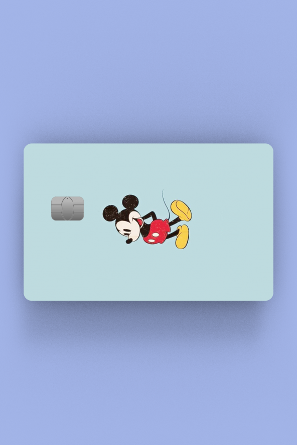 Mickey Mouse Kredi Kartı Sticker Kaplama ürün görseli