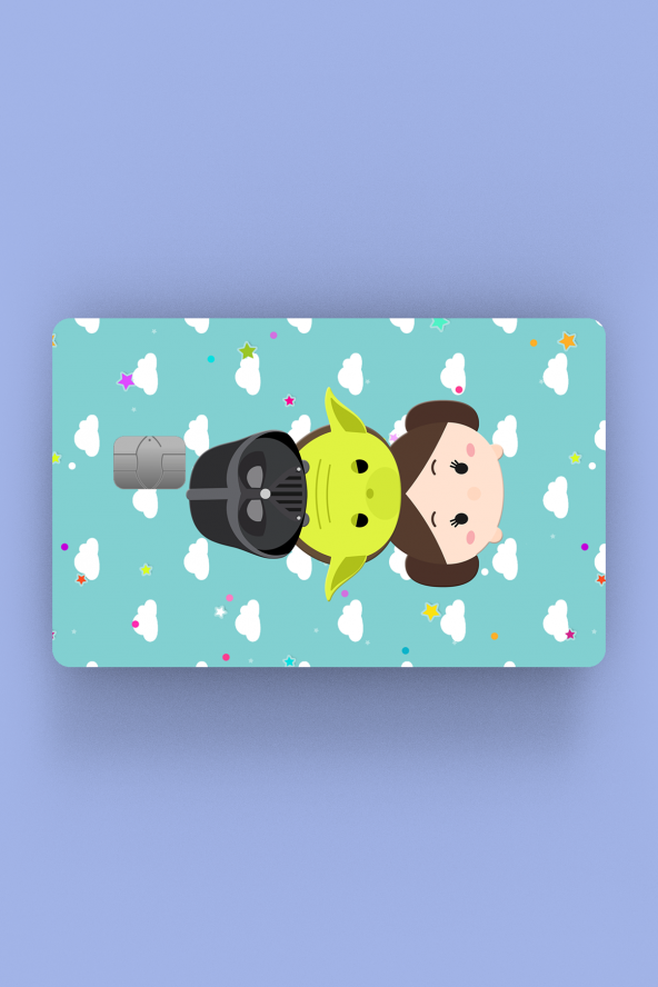 Star Wars Clipart Kredi Kartı Sticker Kaplama