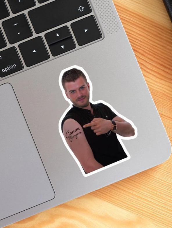 Aşk-ı Memnu Behlül Canım Anam  Laptop-Notebook-Tablet Sticker