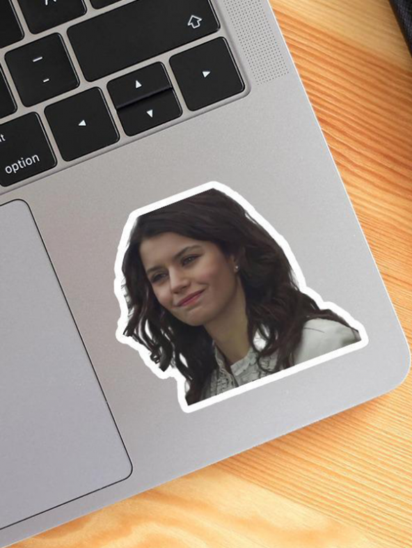 Aşk-ı Memnu Bihter Yalandan Gülücük  Laptop-Notebook-Tablet Sticker