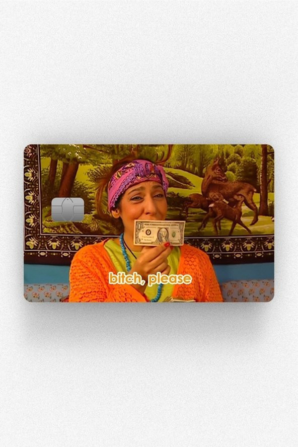 Cennet Mahallesi Pembe Çipli/Çipsiz Kart Stickerı Kaplama