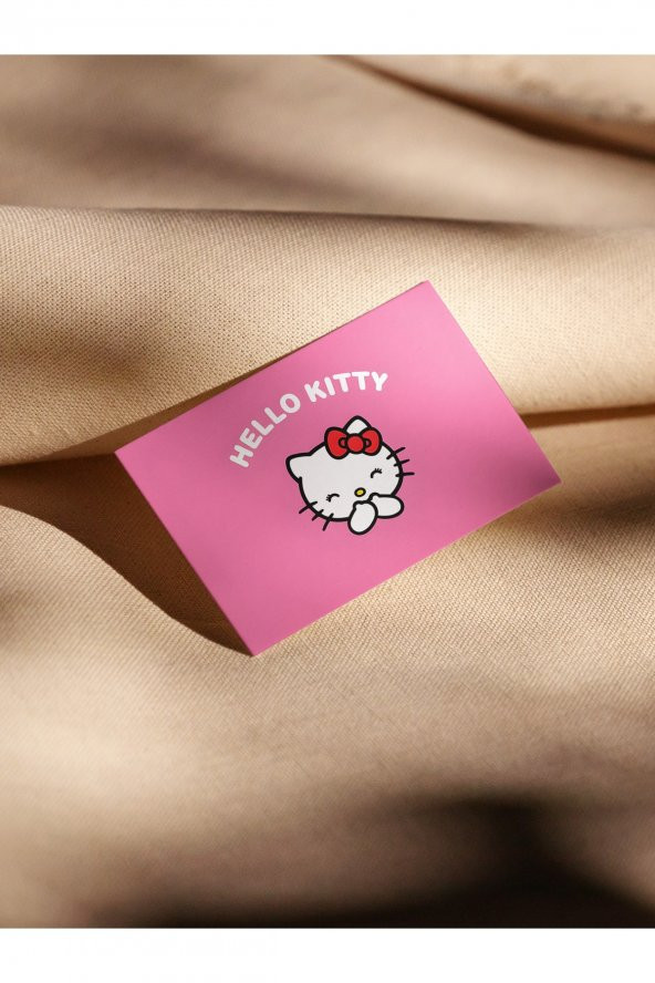 Utangaç Hello Kitty Fotokart, Kartvizit Telefon, Cüzdan, Duvar Aksesuarı