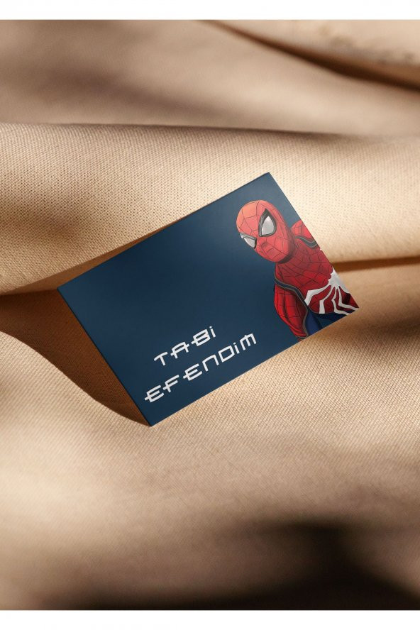 Spiderman Tabii Efendim Fotokart, Kartvizit, Telefon, Duvar Cüzdan Aksesuarı - 2