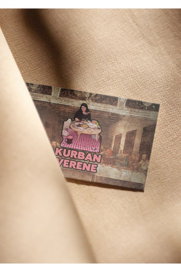 Kurban Verene Fotokart, Kartvizit Telefon, Cüzdan, Duvar Aksesuarı - 2