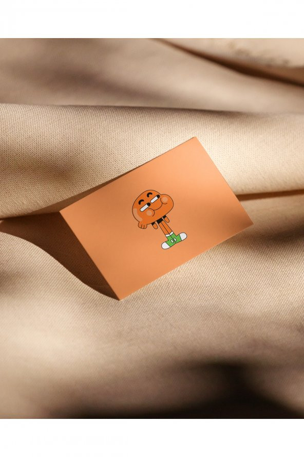 2li Gumball & Darwin Fotokart, Kartvizit Telefon, Cüzdan, Duvar Aksesuarı - 3