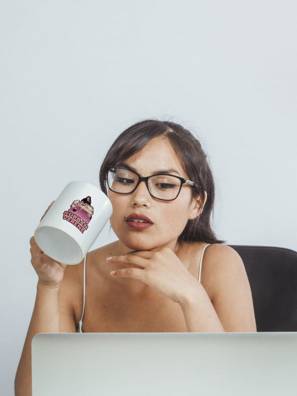 Hülya Mizgin Kurban Verene Hediyelik Beyaz Kupa Çeşitleri - 2