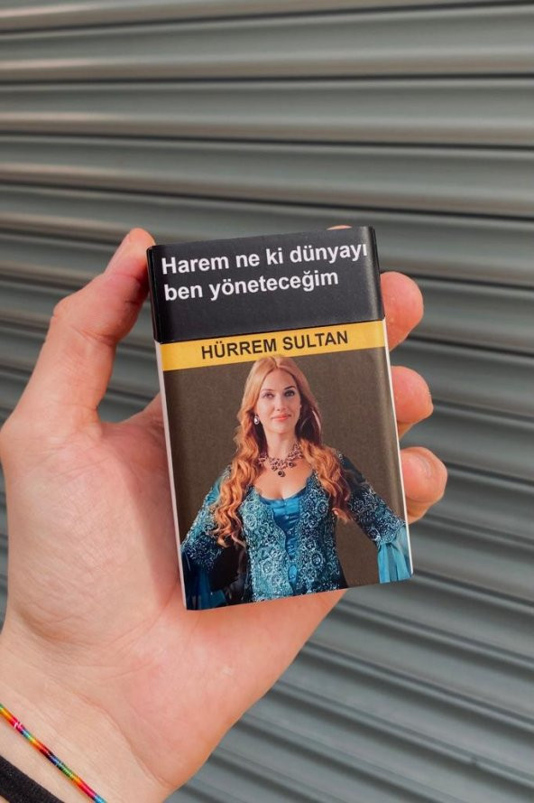 Hürrem Sultan Harem Ne Ki Standart Plastik Sigara Tabakası Kutusu