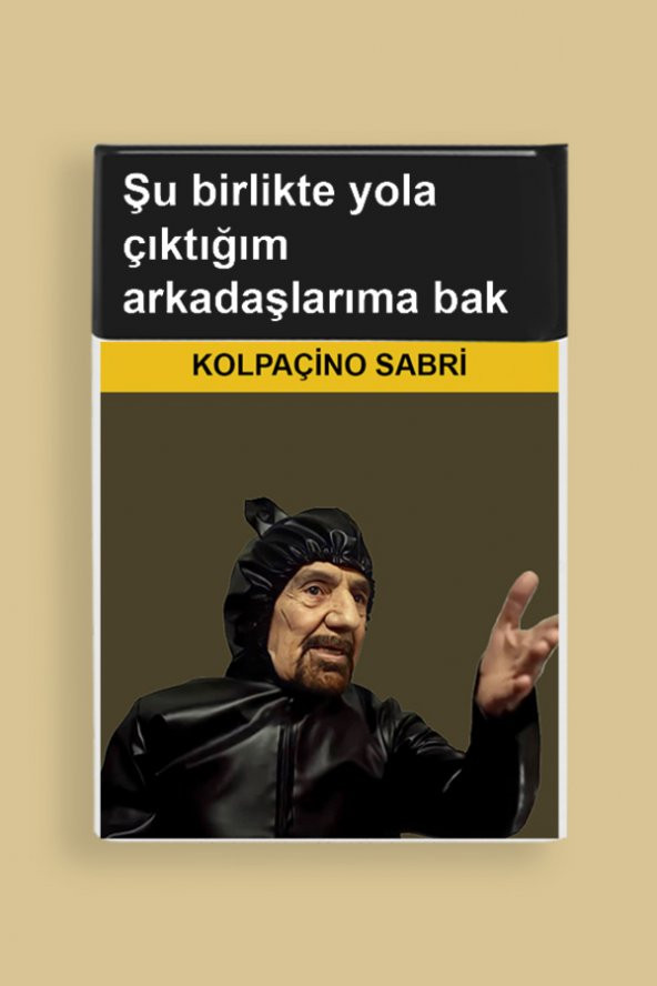 Sabri Abi Kolpaçino Standart Sigara Tabakası Kutusu