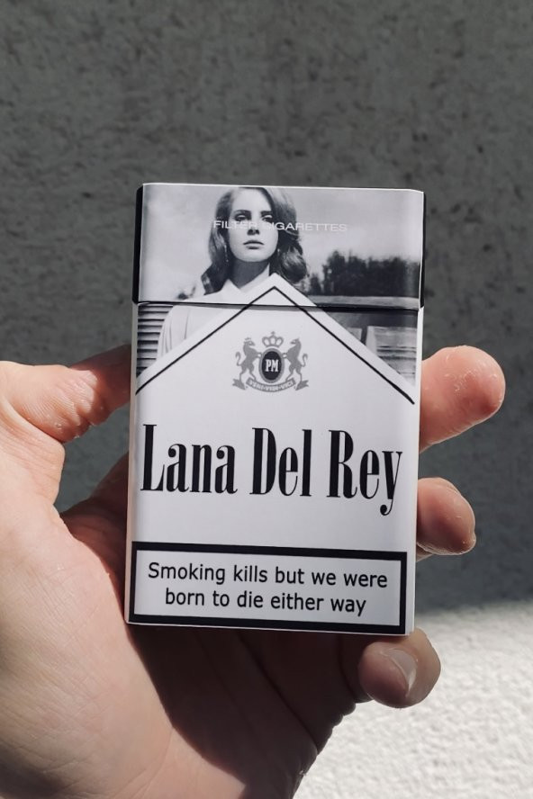Lana Del Rey Standart Sigara Tabakası Kutusu