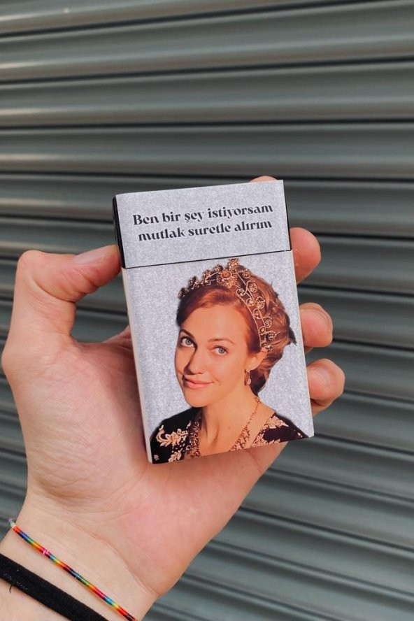 Hürrem Sultan Mutlak Surretle Standart Sigara Tabakası Kutusu ürün görseli